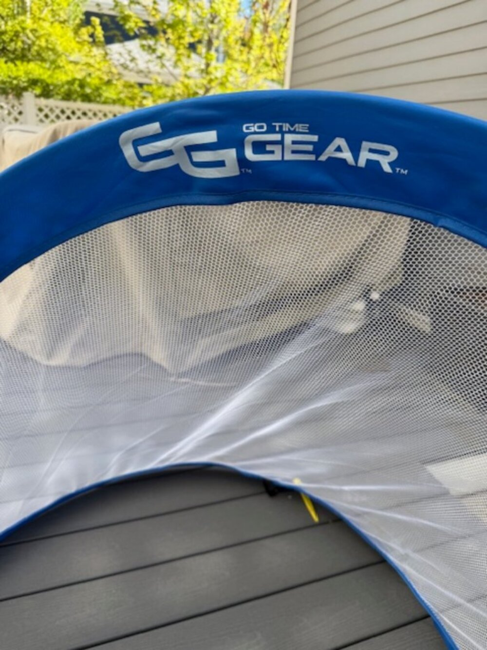 4ft set of soccer goals with carry bag - Picture 2 of 3